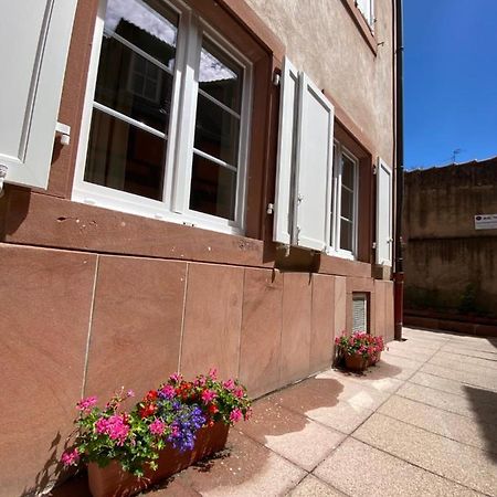 Logement De Charme Dans Un Monument Historique Date De 1544, Au Centre De Hagenau Exterior foto